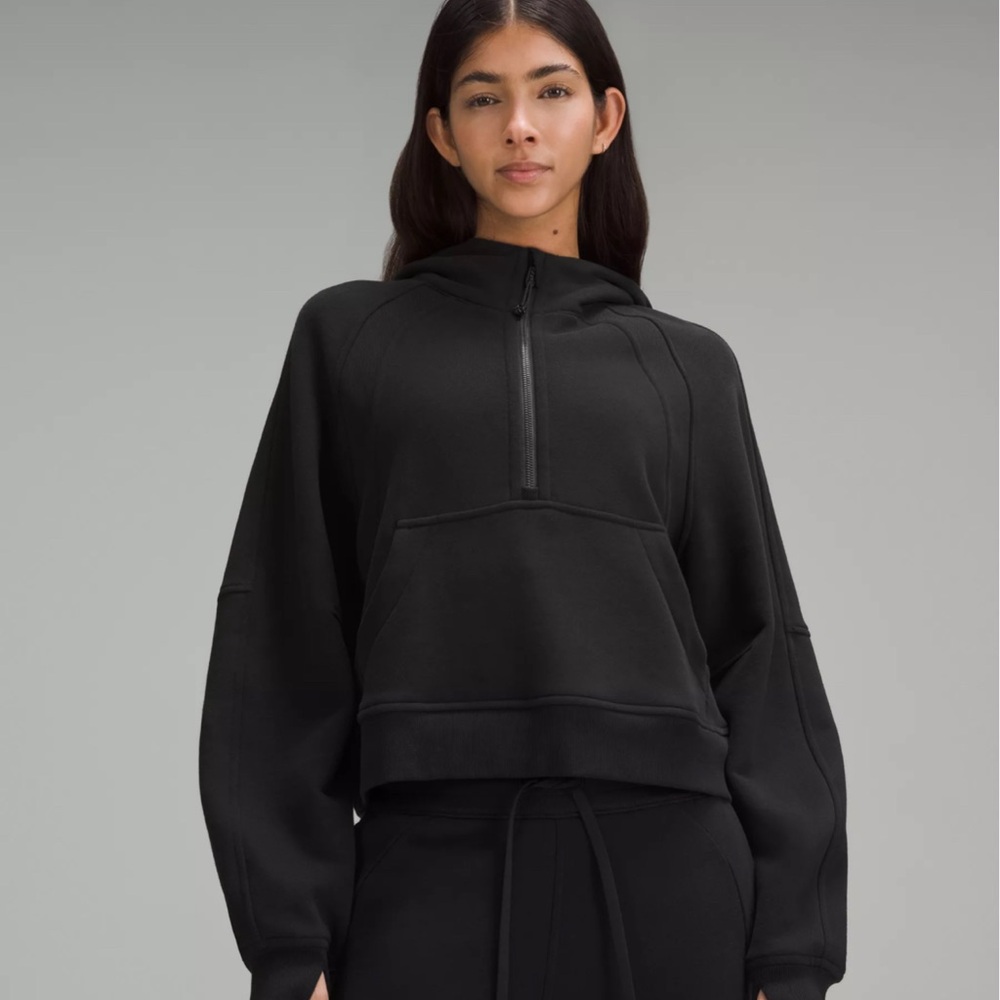Lululemon Black Half-Zip Sweater